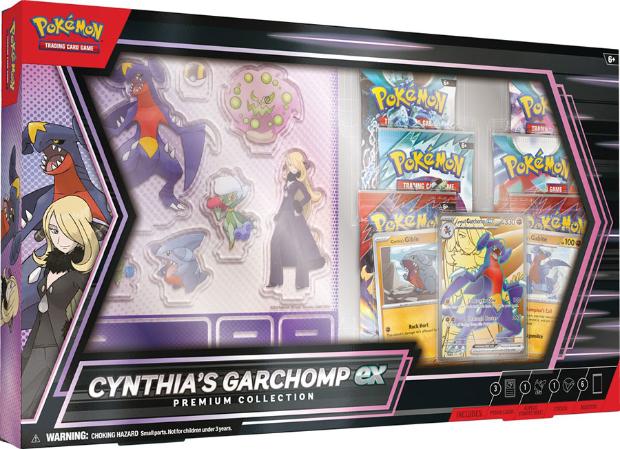 Pokemon Cynthias Garchomp ex Premium Collection