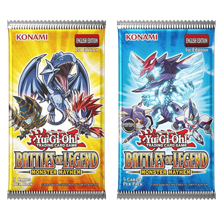 Yu-Gi-Oh Battles Of Legend Monster Mayhem Booster Pack