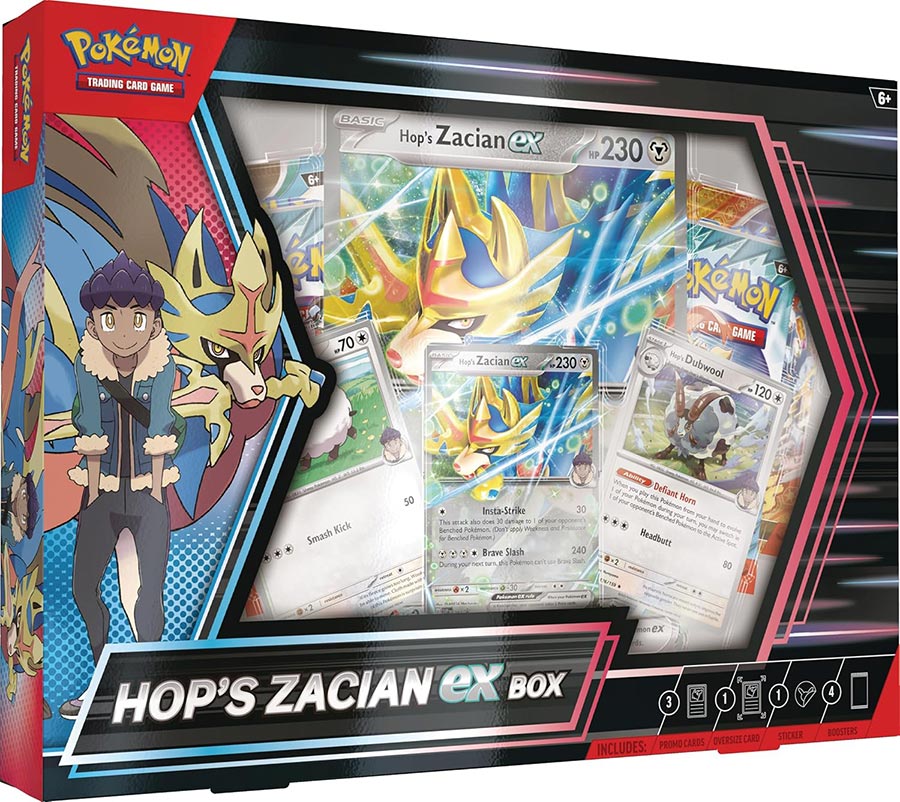 Pokemon Hops Zacian EX Box Carton