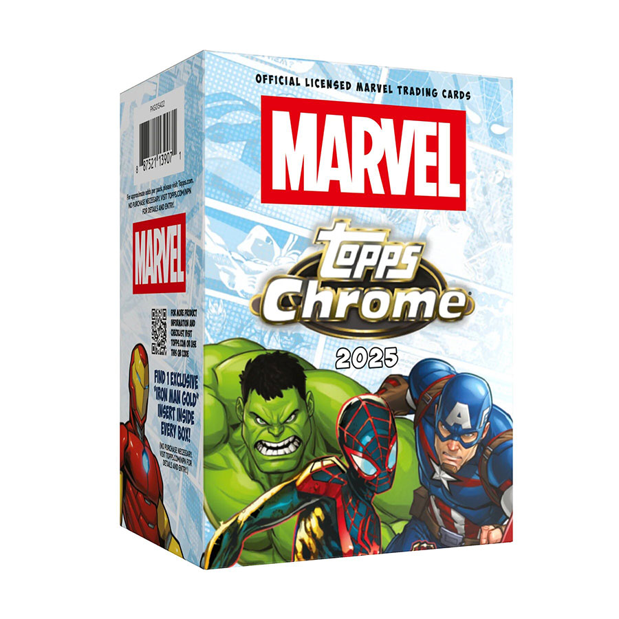 Topps 2025 Marvel Comics Chrome Value Box