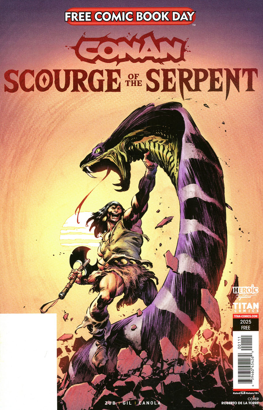 Conan The Barbarian Special FCBD 2025