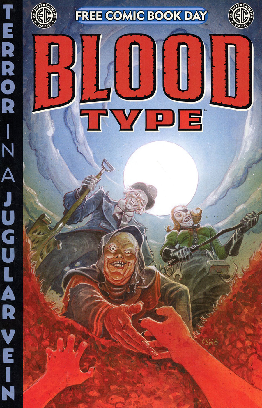 EC Comics Presents Blood Type Special #0 FCBD 2025