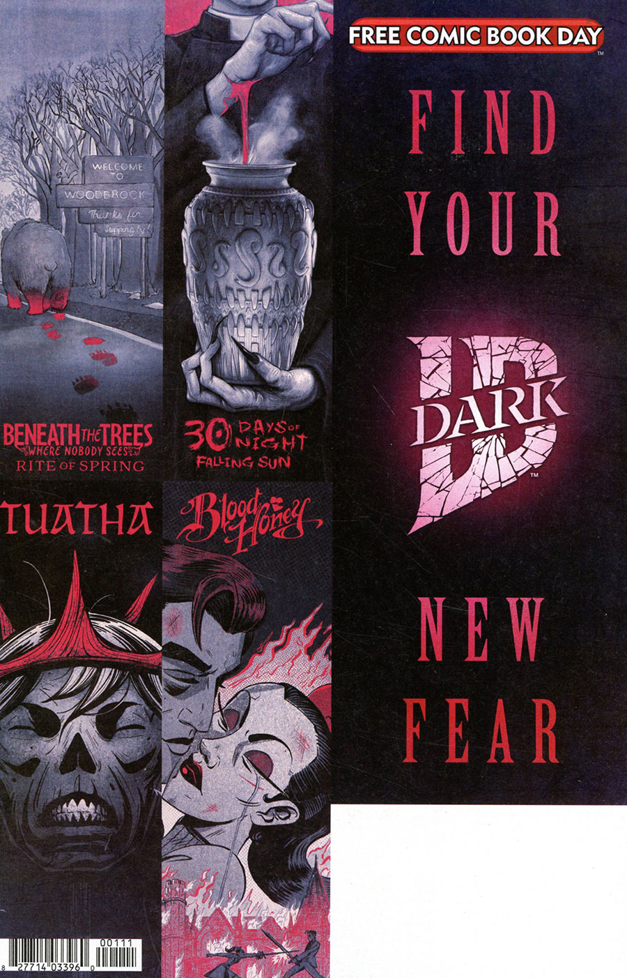 IDW Dark Find Your New Fear Special FCBD 2025