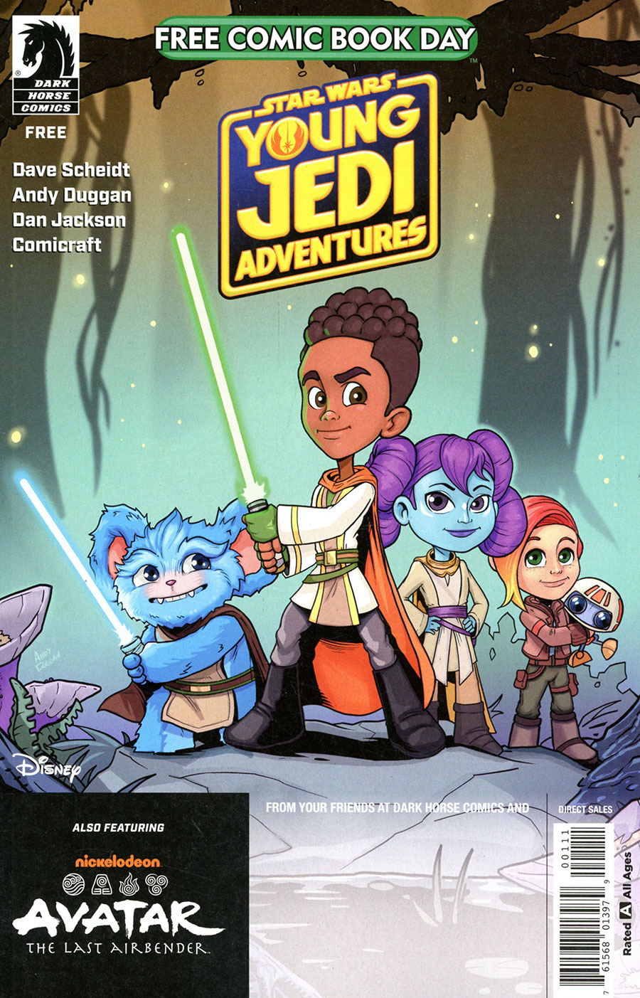 Star Wars Young Jedi Adventures / Avatar The Last Airbender Special FCBD 2025
