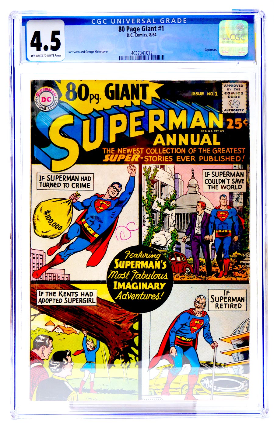 80-Page Giant #1 Cover B CGC 4.5