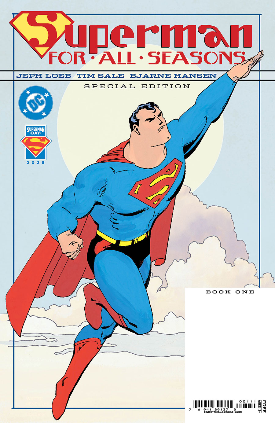 Superman For All Seasons #1 Superman Day 2025 Cover A Regular Tim Sale Cover