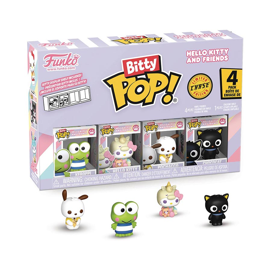 Bitty POP Sanrio Keroppi 4-Pack Vinyl Figure