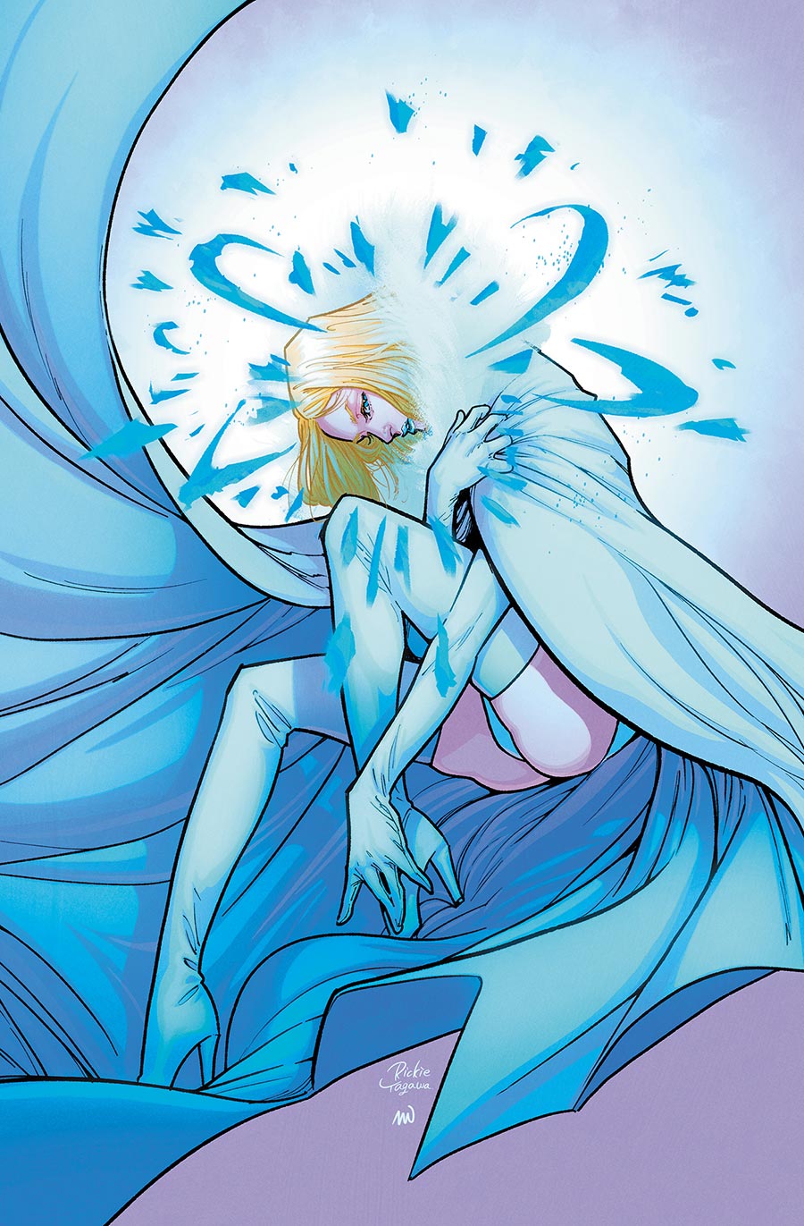 Emma Frost The White Queen #1 Cover I 2nd Ptg Incentive Rickie Yagawa Virgin Variant Cover
