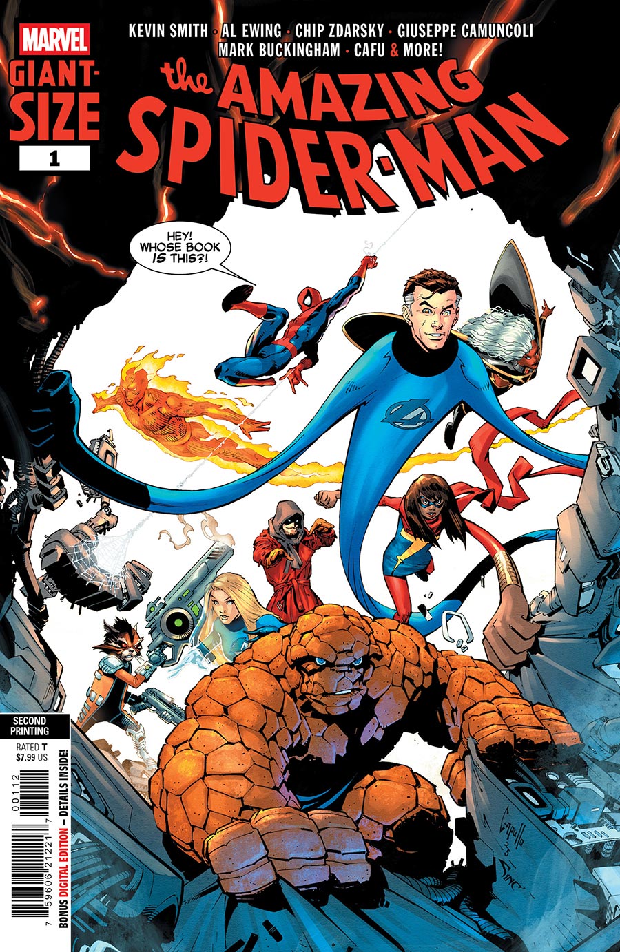 Giant-Size Amazing Spider-Man #1 (One Shot) Cover E 2nd Ptg Greg Capullo Variant Cover