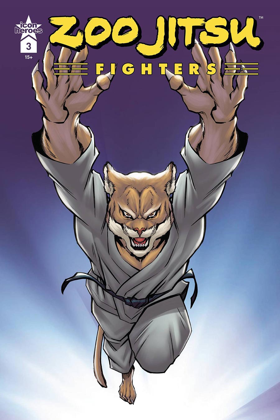 Zoo Jitsu Fighters #3 Cover B Variant Ale Garza Cover - RESOLICITED