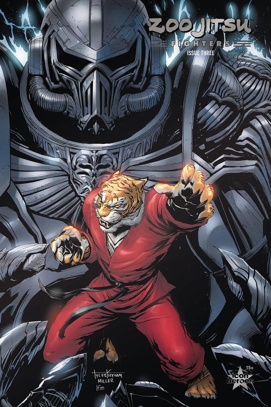 Zoo Jitsu Fighters #3 Cover D Variant Tyler Kirkham Foil Cover - RESOLICITED