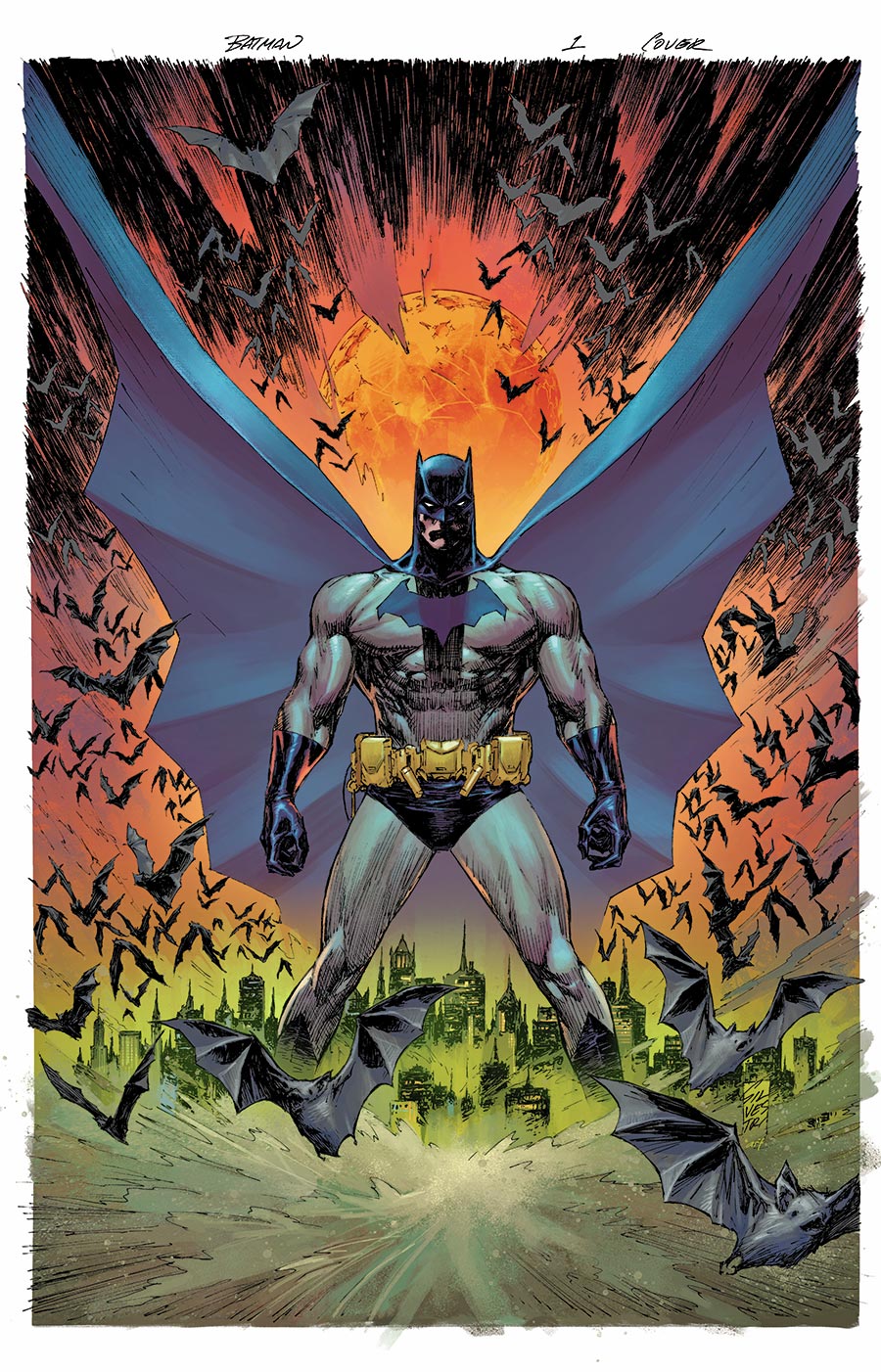 Batman Vol 4 #1 Cover C Variant Marc Silvestri Card Stock Cover (DC All In)