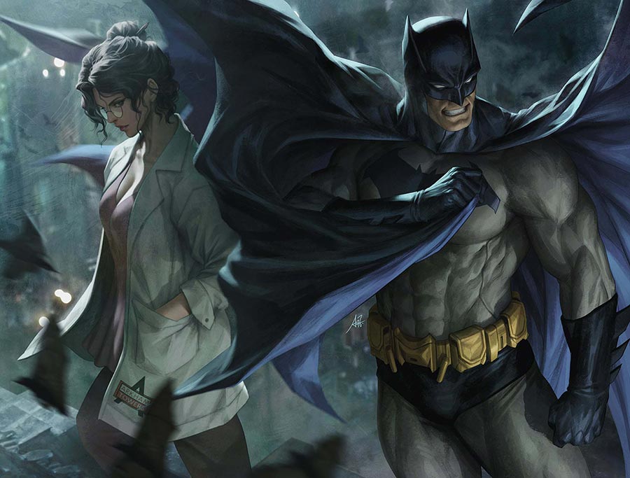 Batman Vol 4 #1 Cover J Variant Stanley Artgerm Lau DC Showcase Wraparound Foil Cover (DC All In)