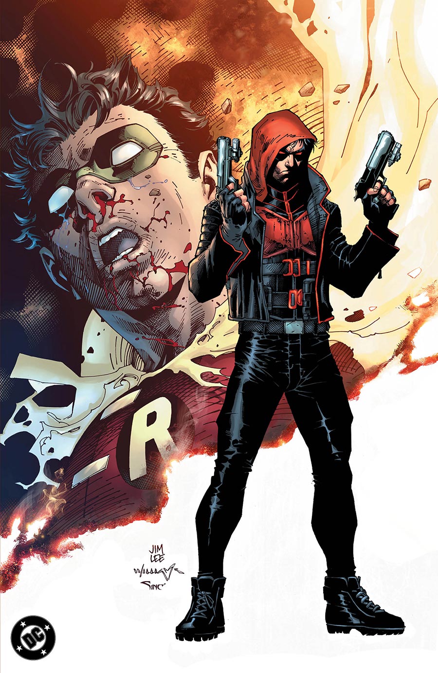 Red Hood Vol 2 #1 Cover I Incentive Jim Lee Virgin Card Stock Variant Cover (DC All In)