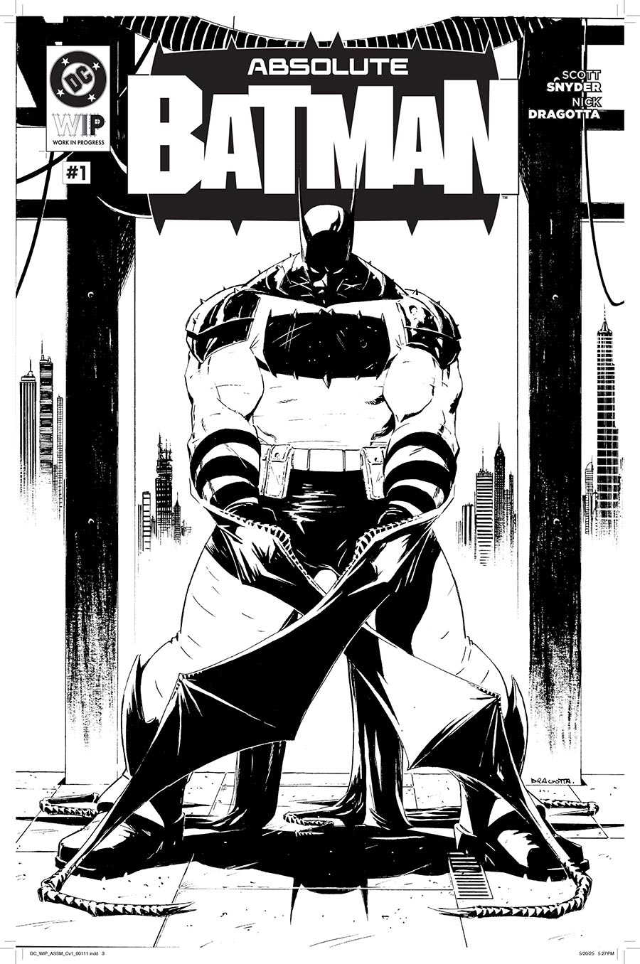 DC W.I.P. Absolute Batman #1 (DC All In)