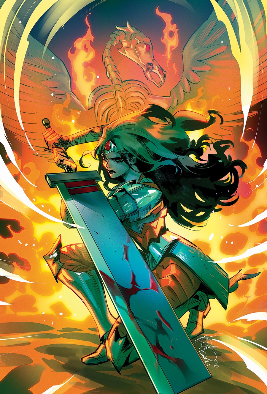 Absolute Wonder Woman #12 Cover B Variant Mirka Andolfo Card Stock Cover (DC All In)
