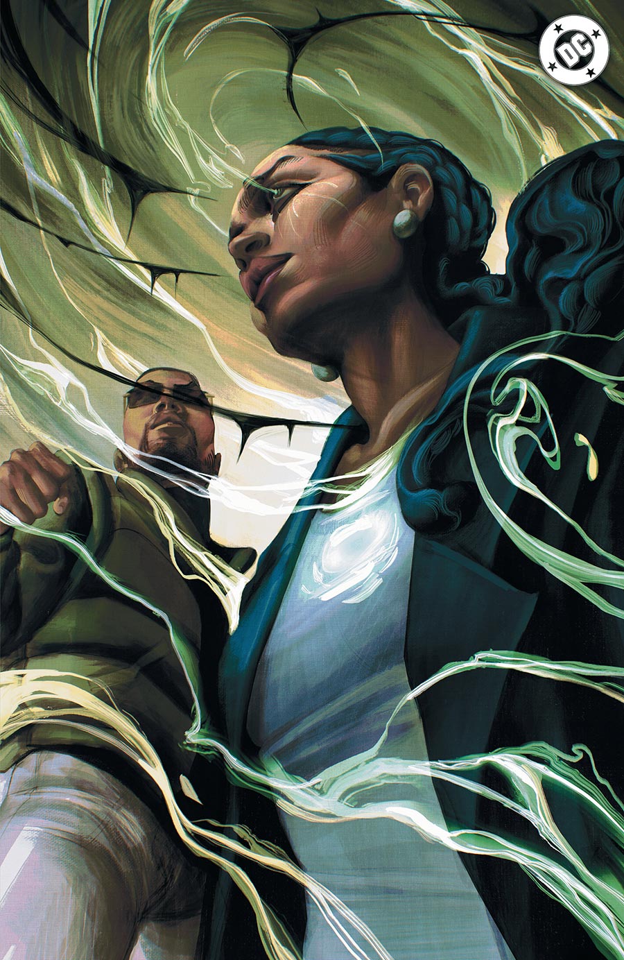 Absolute Green Lantern #6 Cover E Incentive Juliet Nneka Virgin Card Stock Variant Cover (DC All In)