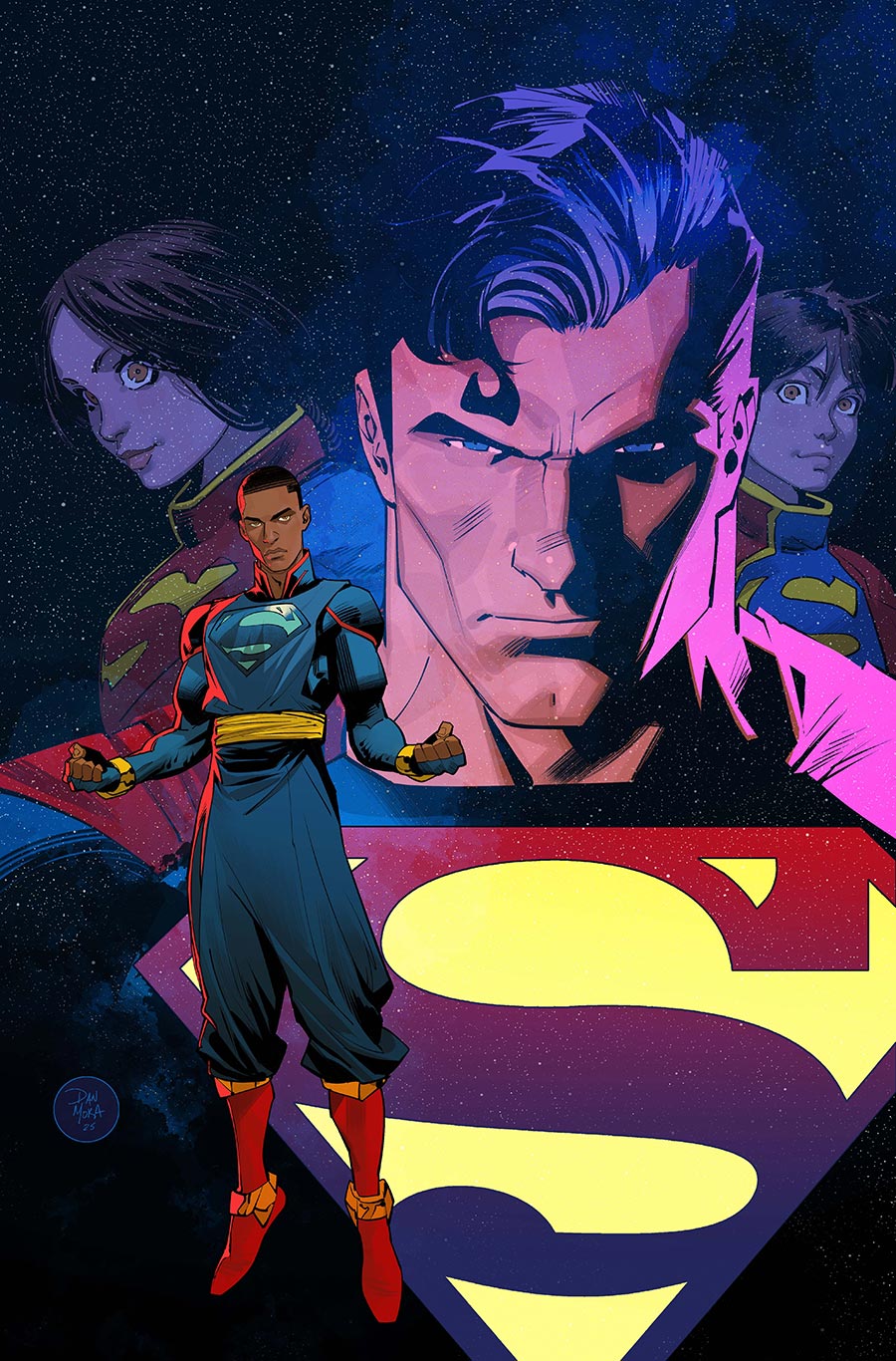 Adventures Of Superman Book Of El #1 Cover B Variant Dan Mora Card Stock Cover (DC All In)