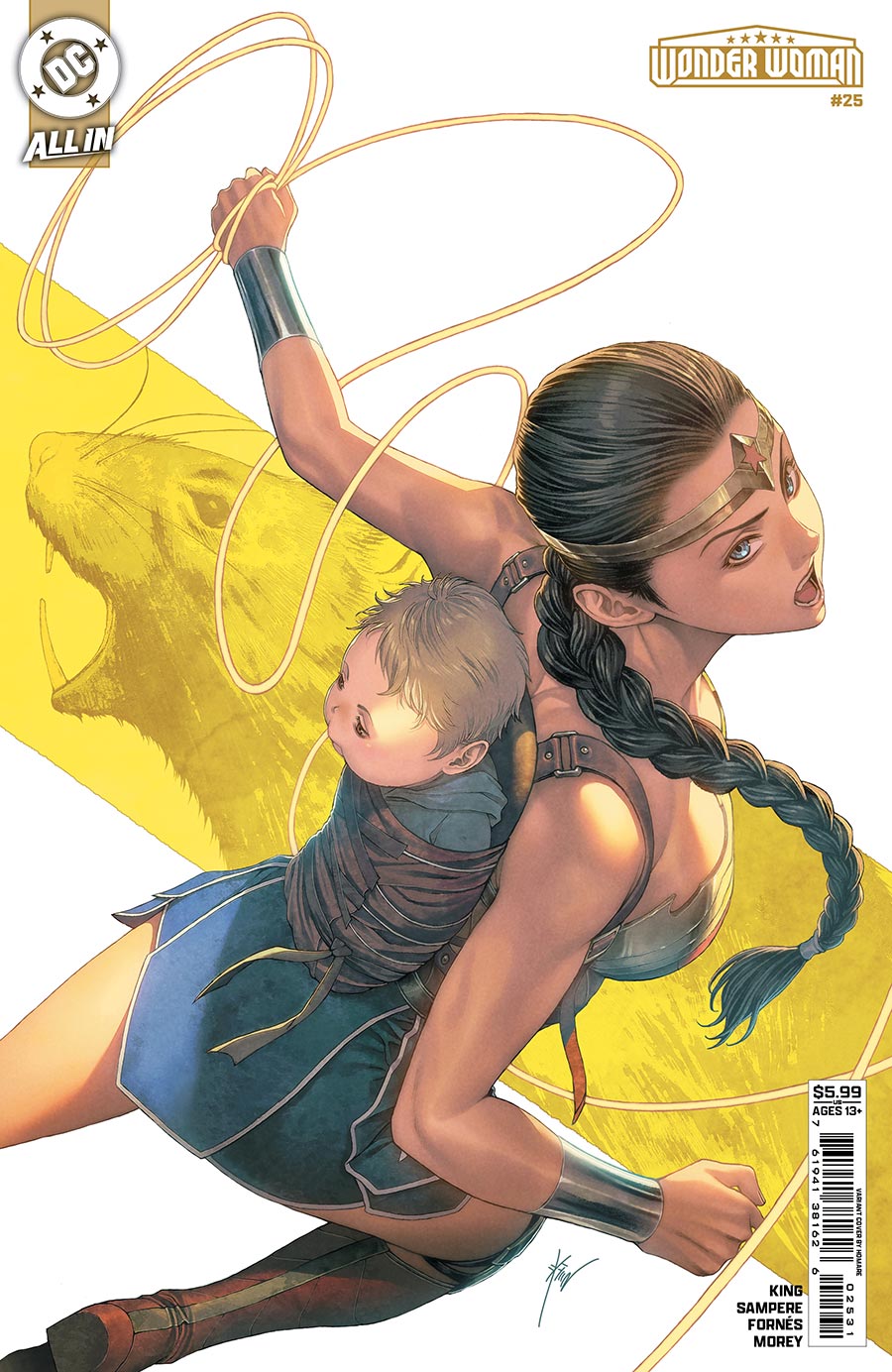 Wonder Woman Vol 6 #25 Cover C Variant Homare Card Stock Cover (DC All In)