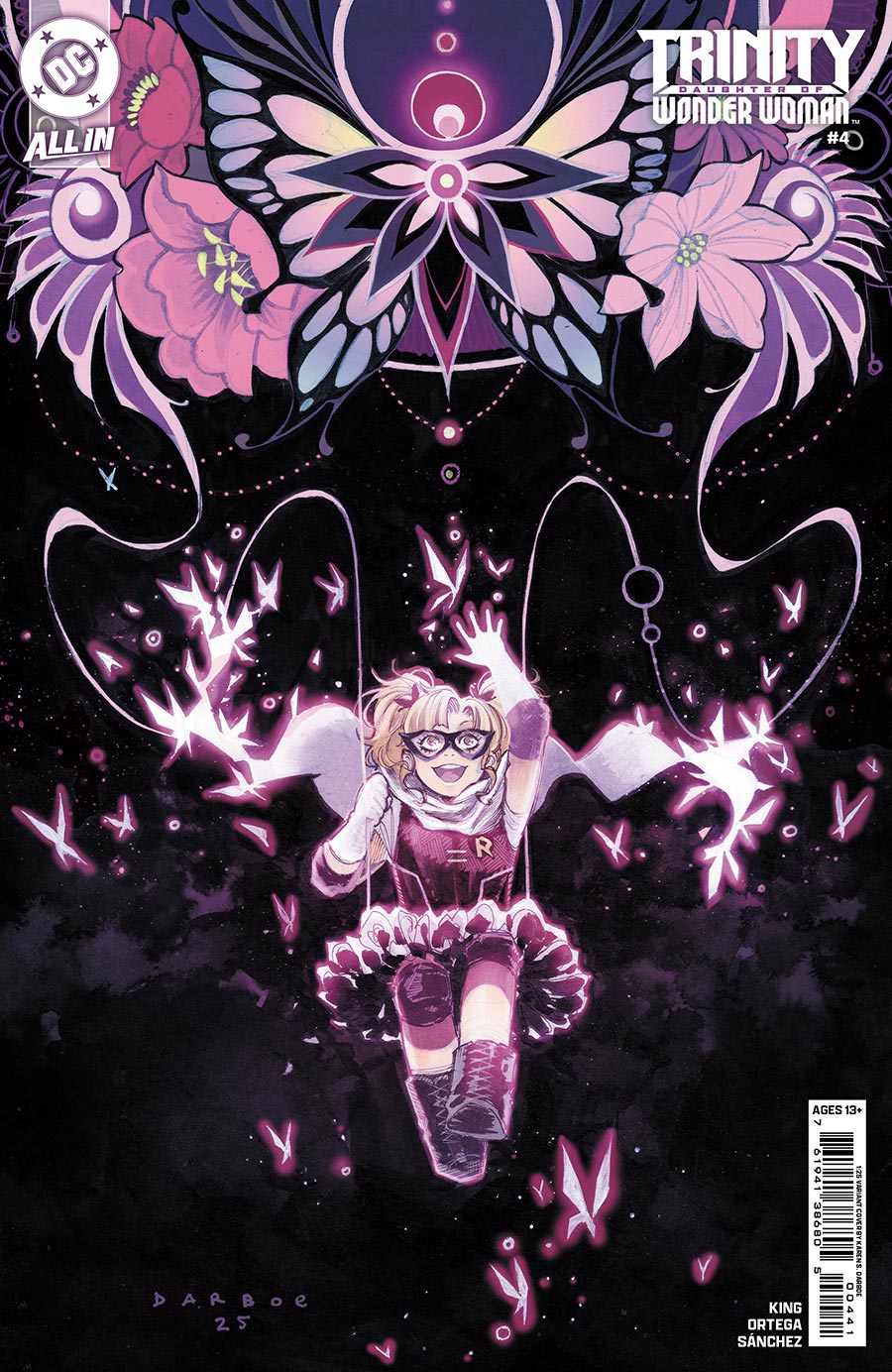 Trinity Daughter Of Wonder Woman #4 Cover D Incentive Karen S Darboe Card Stock Variant Cover (DC All In)