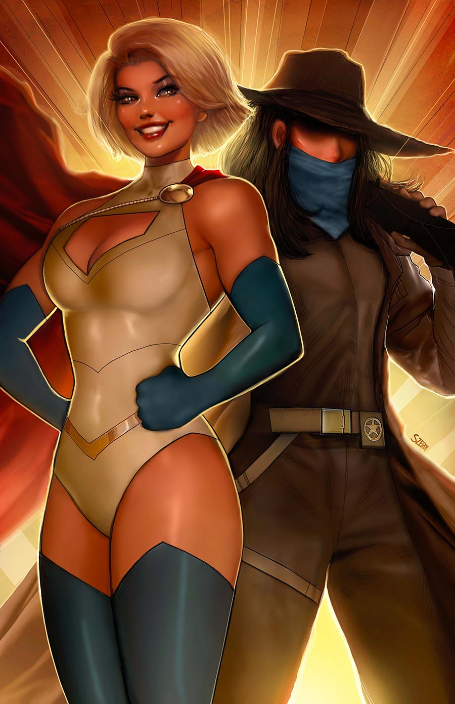 Justice League Unlimited #11 Cover B Variant Nathan Szerdy Card Stock Cover (DC All In)