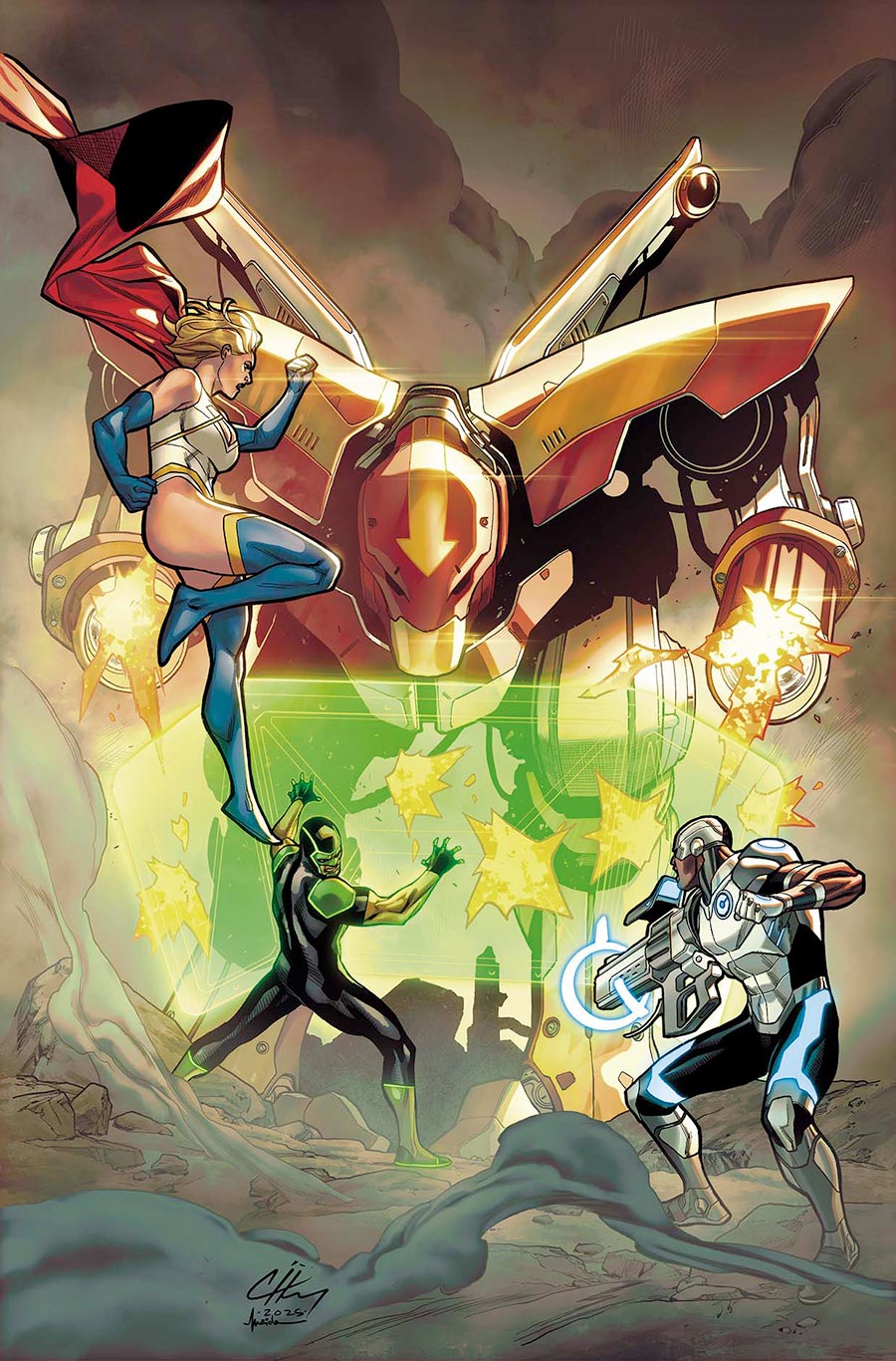 Justice League Red #2 Cover A Regular Clayton Henry Cover (DC All In)