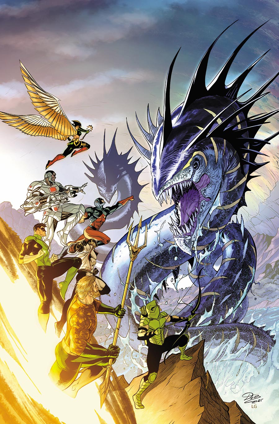 Justice League vs Godzilla vs Kong 2 #4 Cover A Regular Christian Duce Cover