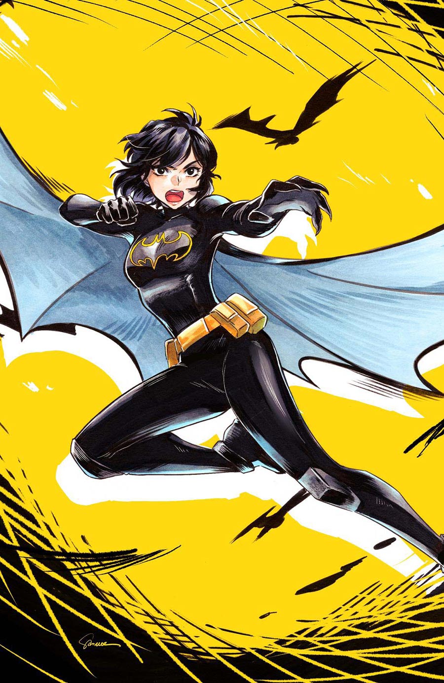 Batgirl Vol 6 #11 Cover B Variant SAOWEE Card Stock Cover (DC All In)