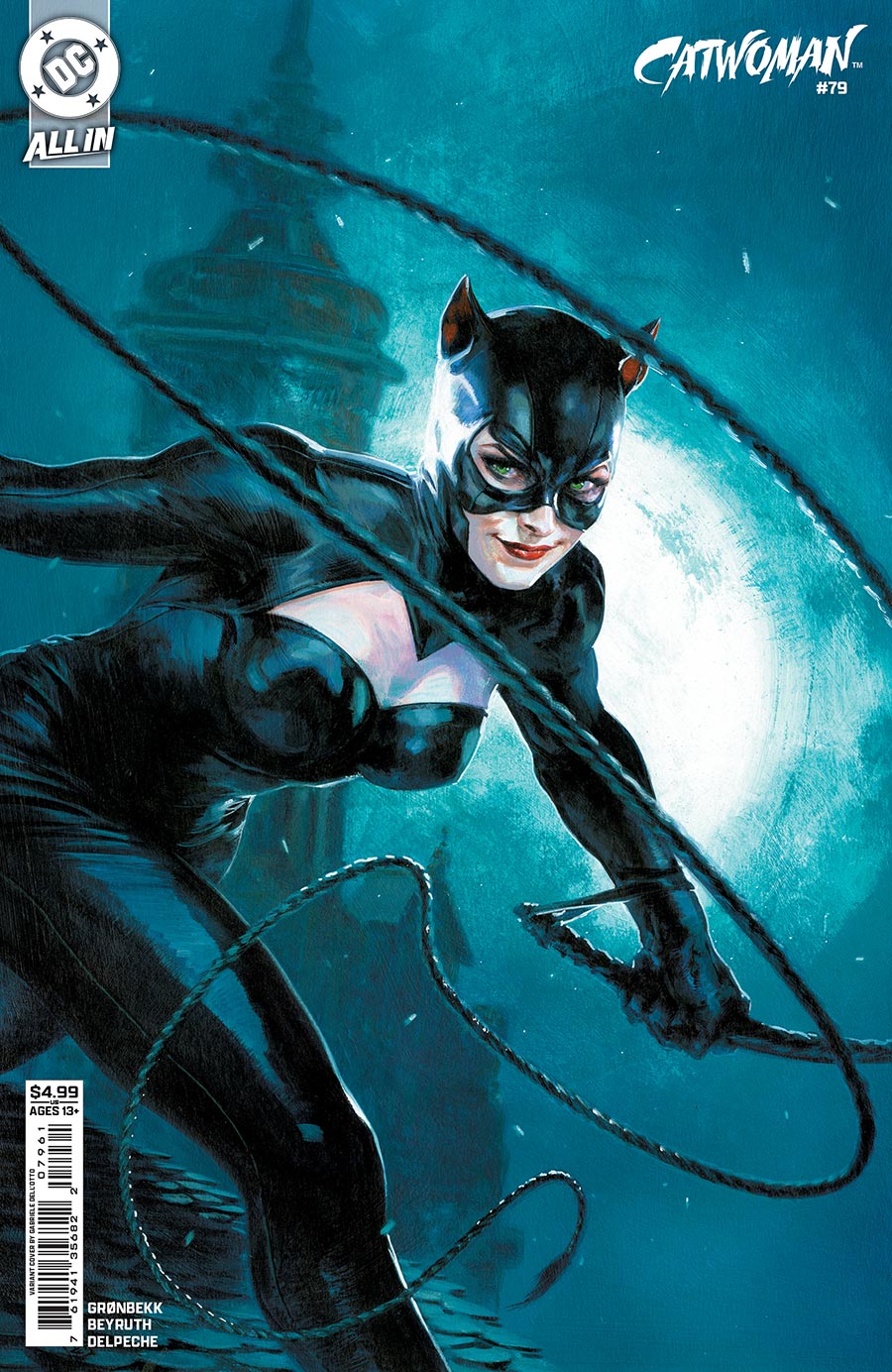 Catwoman Vol 5 #79 Cover D Variant Gabriele Dell Otto Gotham Card Stock Cover (DC All In)