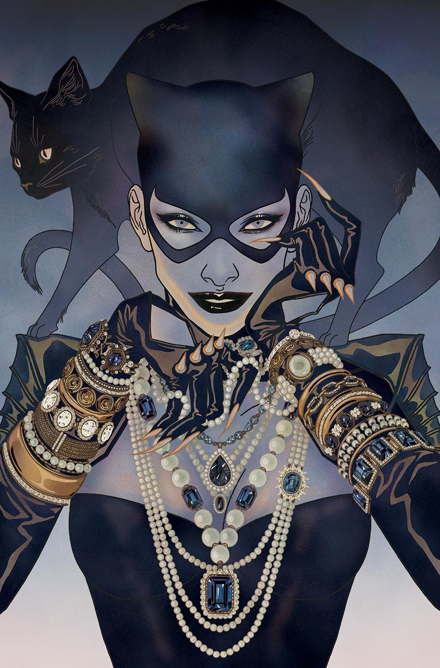 Catwoman Vol 5 #79 Cover E Incentive Cathy Kwan Card Stock Variant Cover (DC All In)