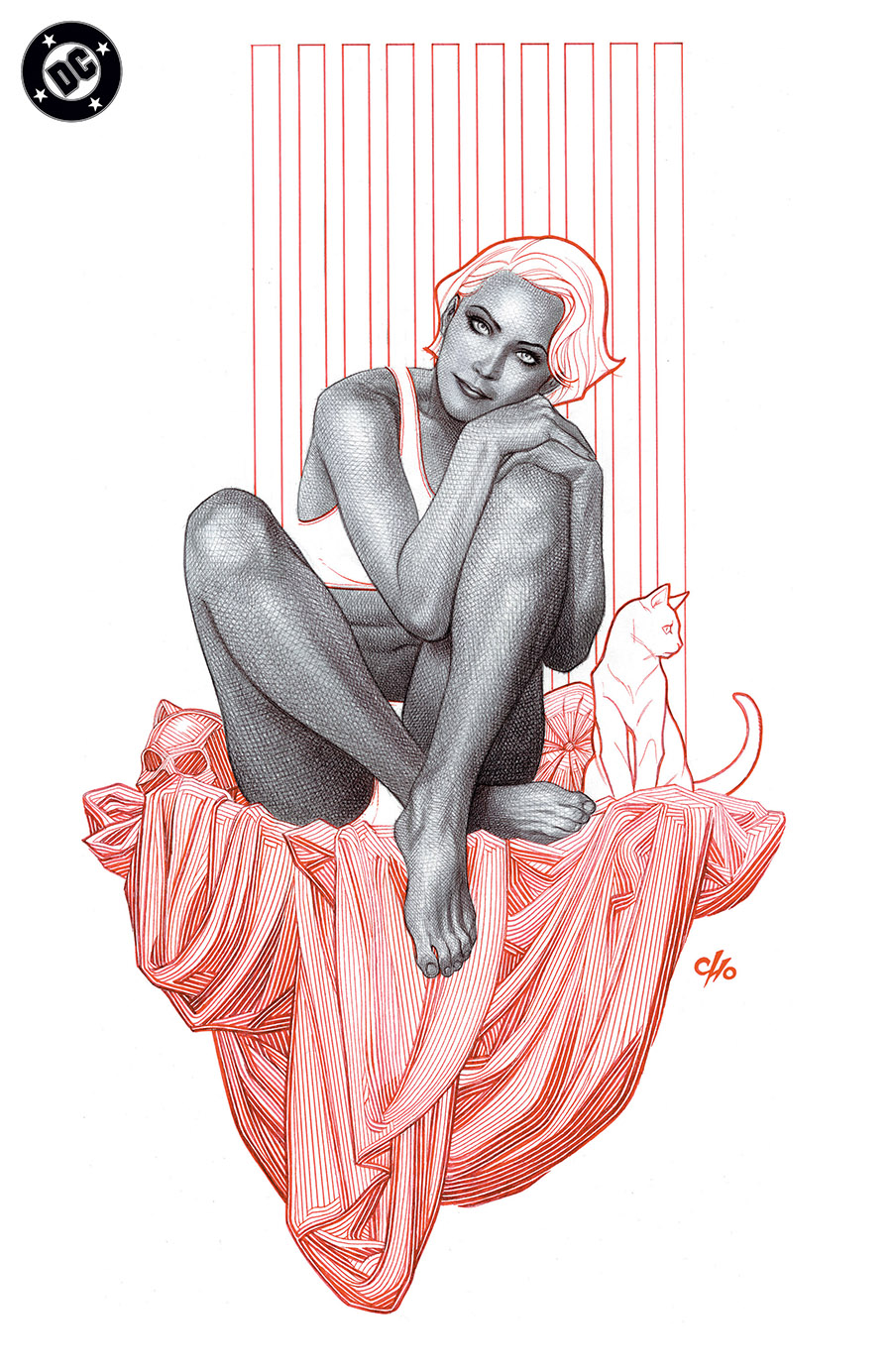 Catwoman Vol 5 #79 Cover F Incentive Frank Cho Virgin Card Stock Variant Cover (DC All In)