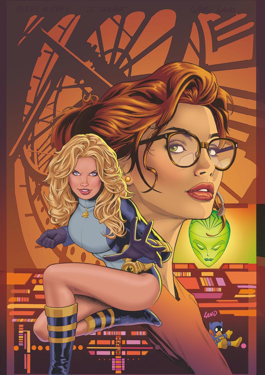 Birds Of Prey Vol 5 #25 Cover C Variant Greg Land Card Stock Cover (DC All In)