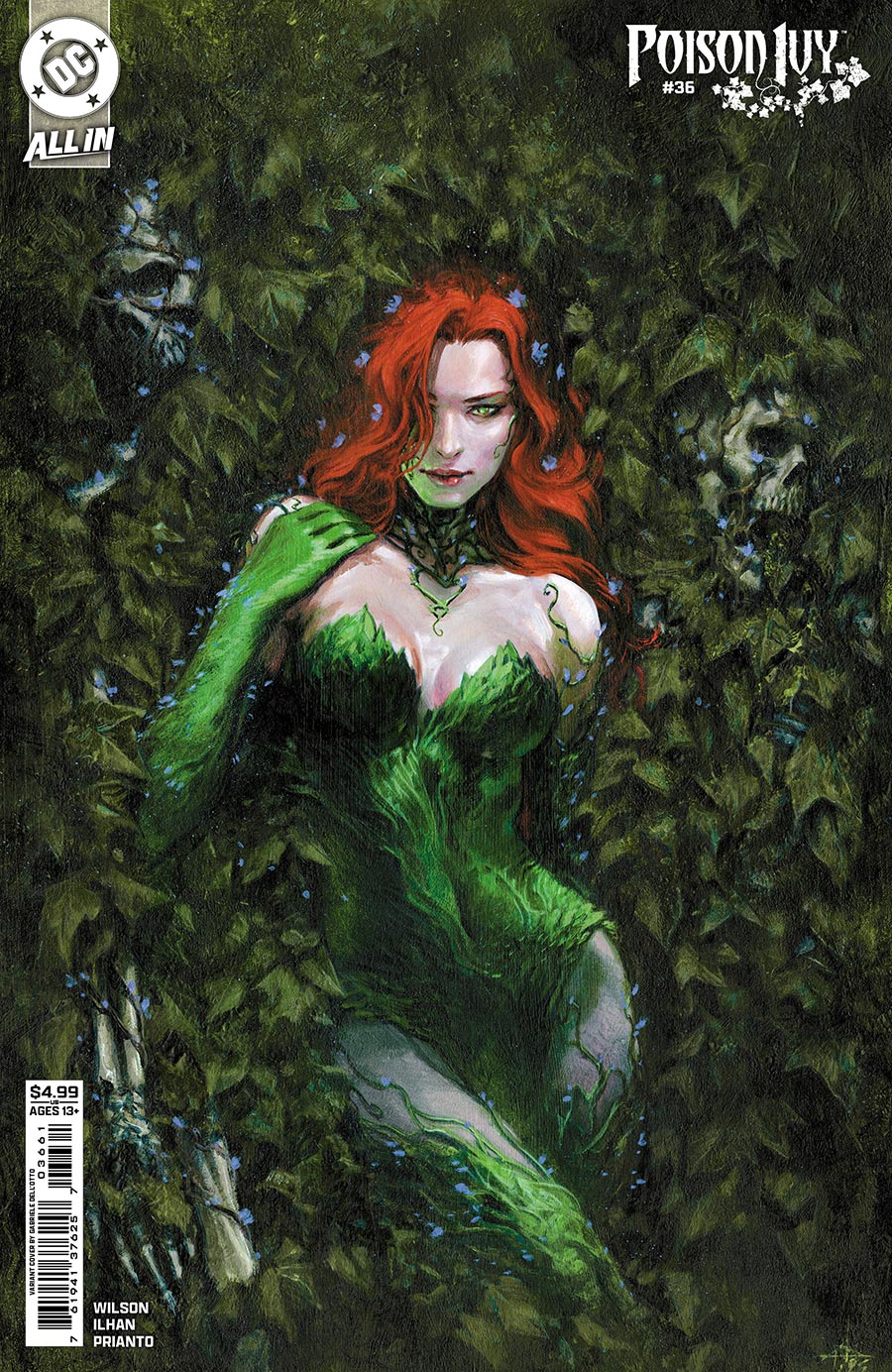 Poison Ivy #36 Cover D Variant Gabriele Dell Otto Gotham Card Stock Cover (DC All In)