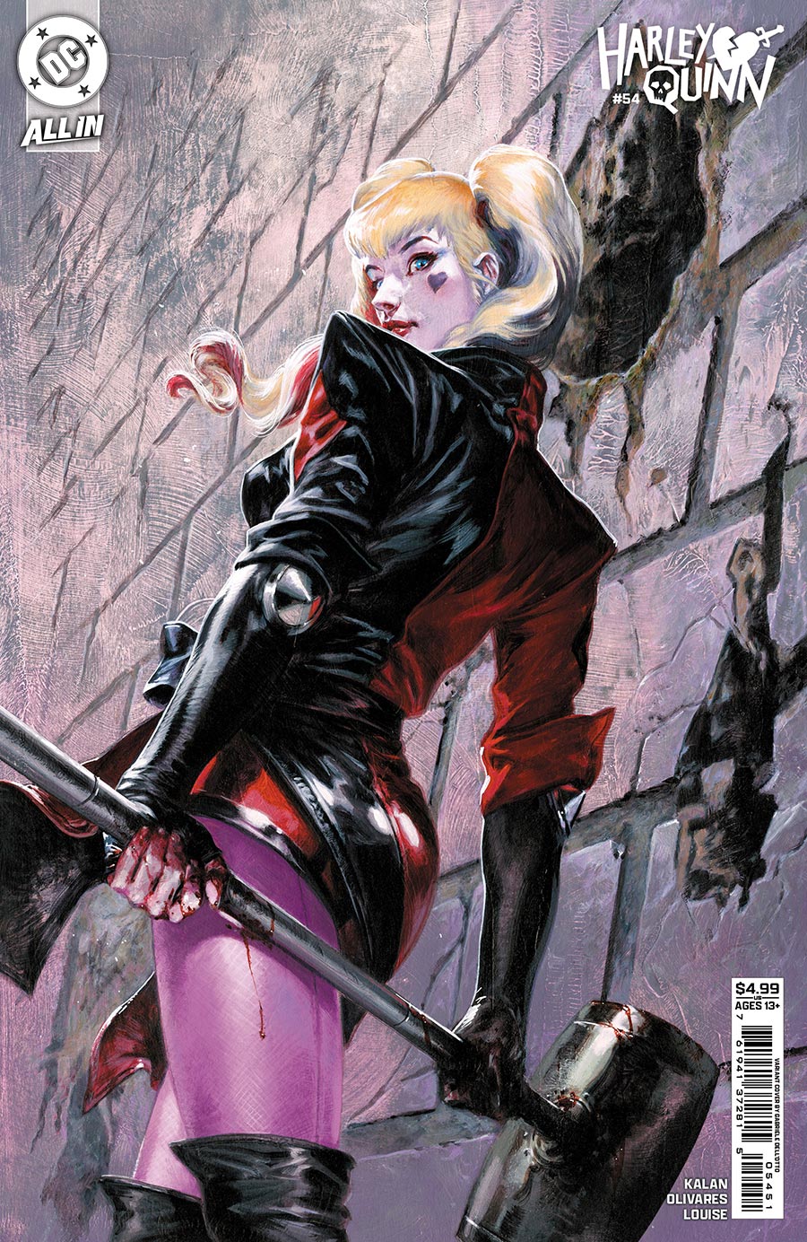 Harley Quinn Vol 4 #54 Cover D Variant Gabriele Dell Otto Gotham Card Stock Cover (DC All In)