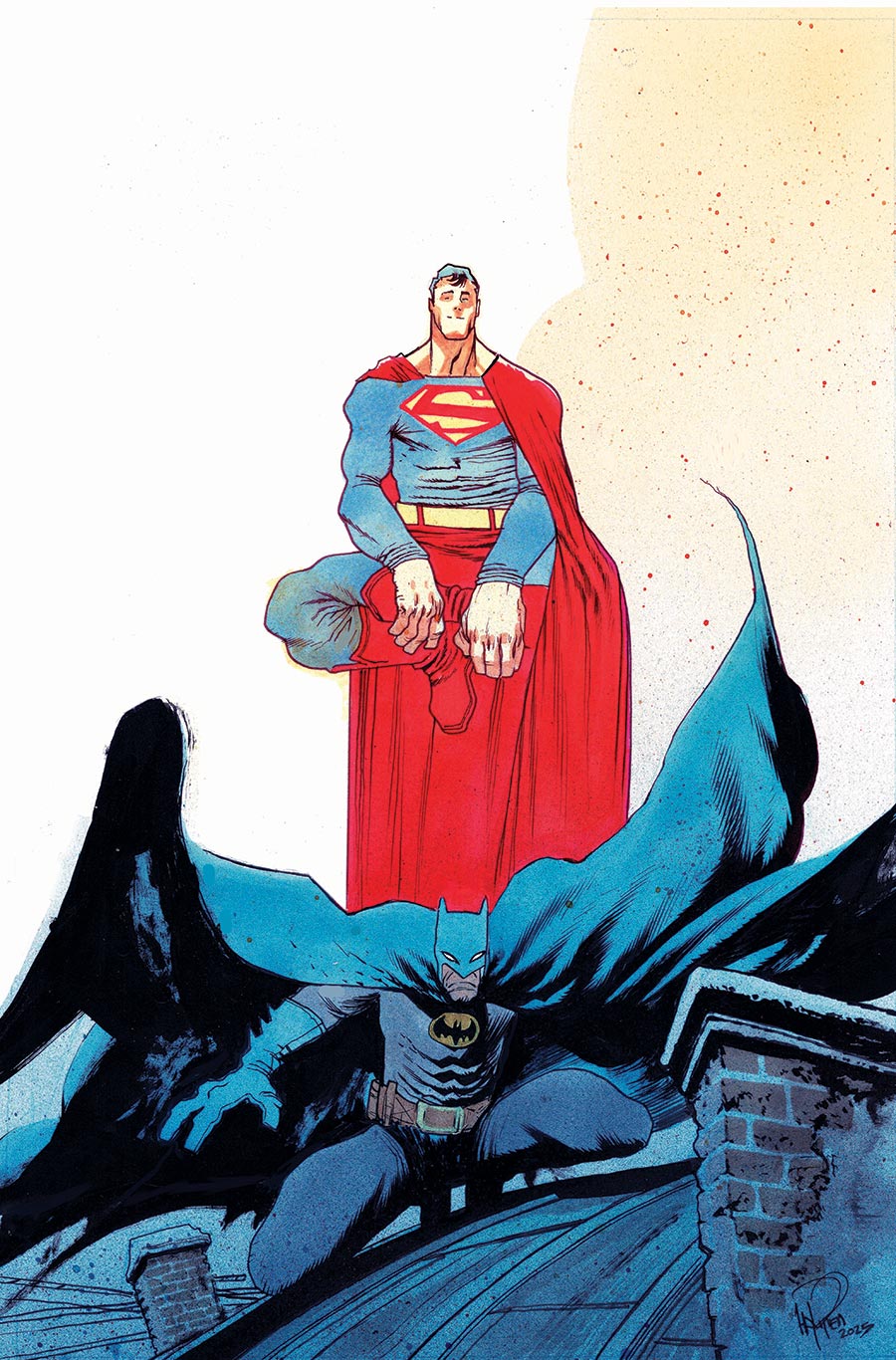 Batman Superman Worlds Finest #43 Cover D Variant James Harren Card Stock Cover