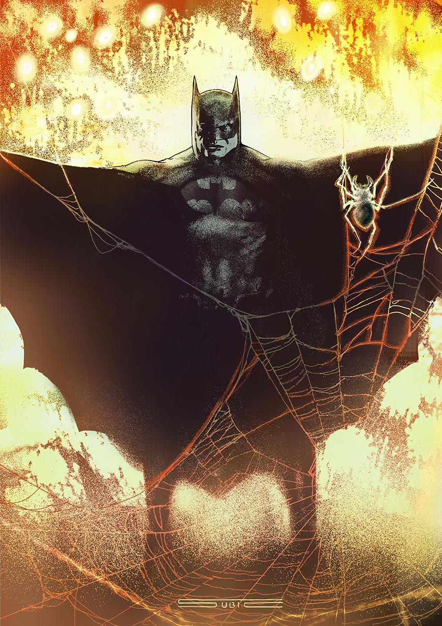Batman Dark Patterns #10 Cover B Variant Stevan Subic Card Stock Cover (DC All In)