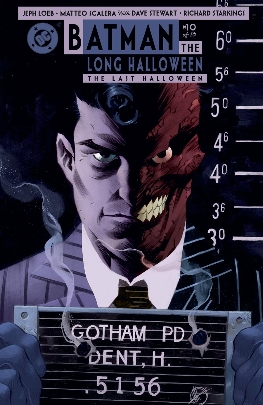 Batman The Long Halloween The Last Halloween #10 Cover B Variant Matteo Scalera Card Stock Cover