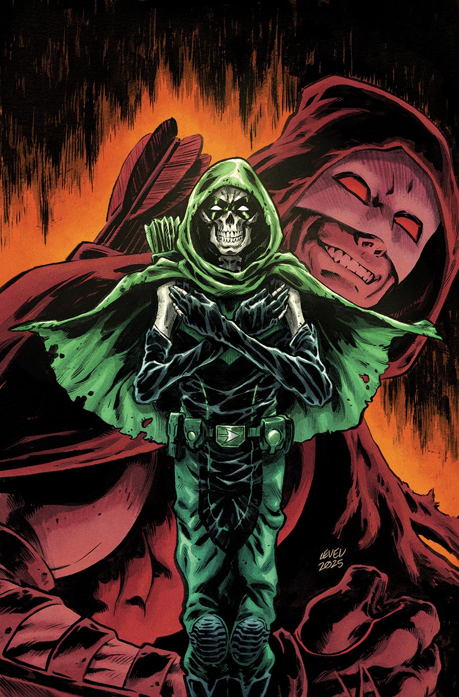 Green Arrow Vol 8 #28 Cover B Variant Brian Level Card Stock Cover (DC All In)
