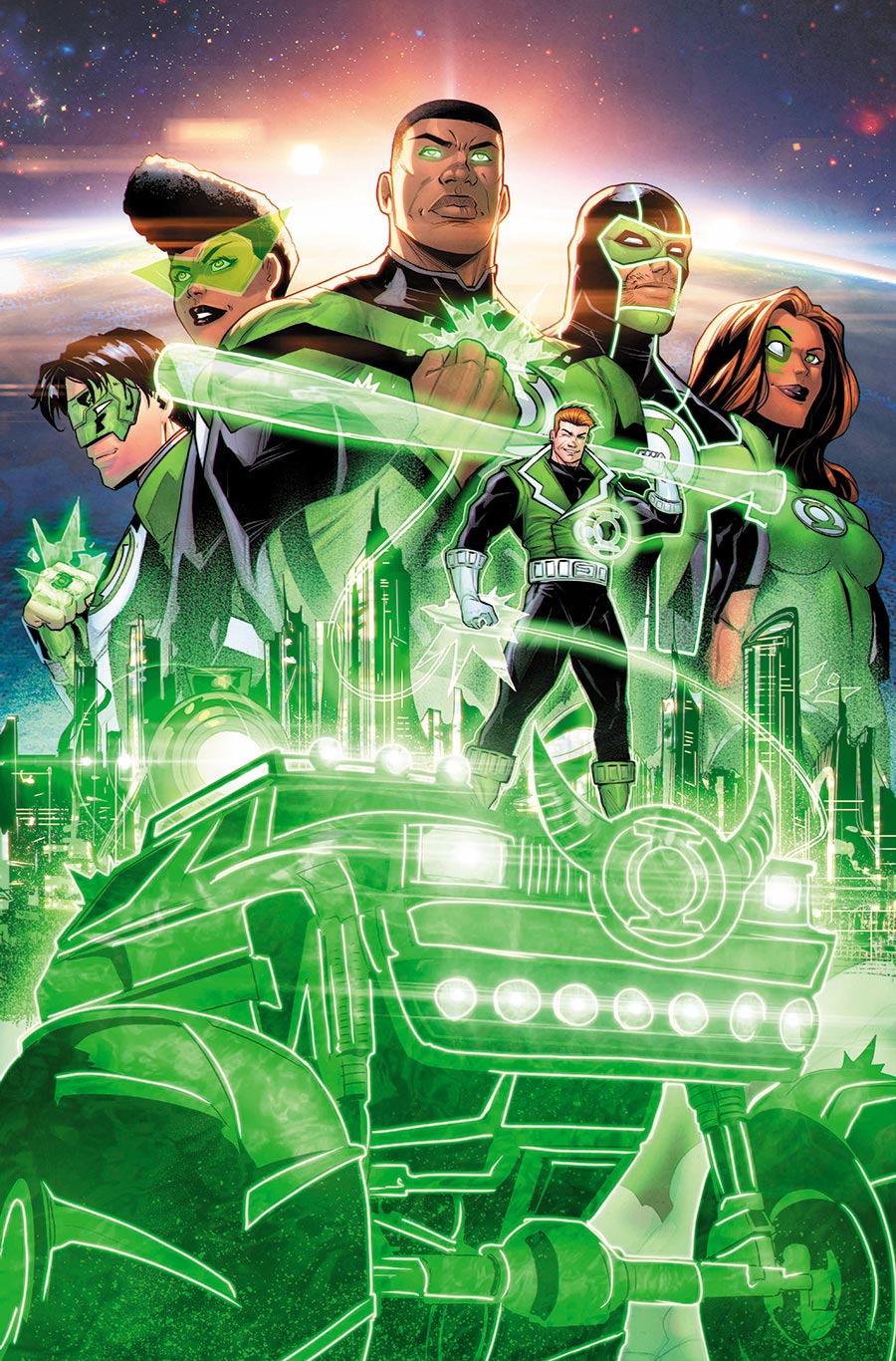Green Lantern Corps Vol 4 #8 Cover C Variant Travis Mercer Card Stock Cover (DC All In)(Starbreaker Supremacy Part 4)