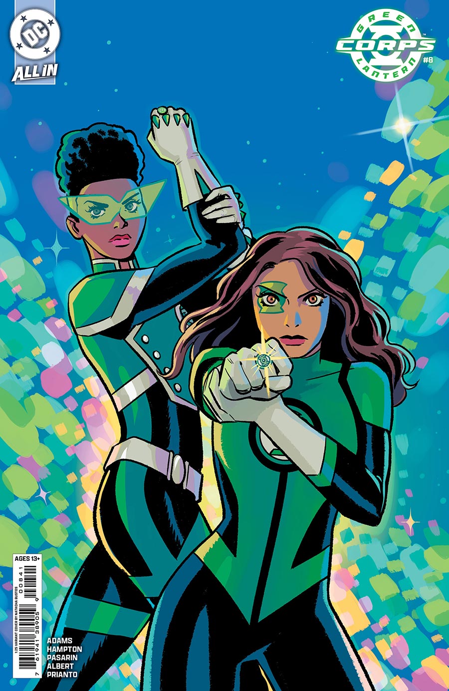 Green Lantern Corps Vol 4 #8 Cover E Incentive Natacha Bustos Card Stock Variant Cover (DC All In)(Starbreaker Supremacy Part 4)