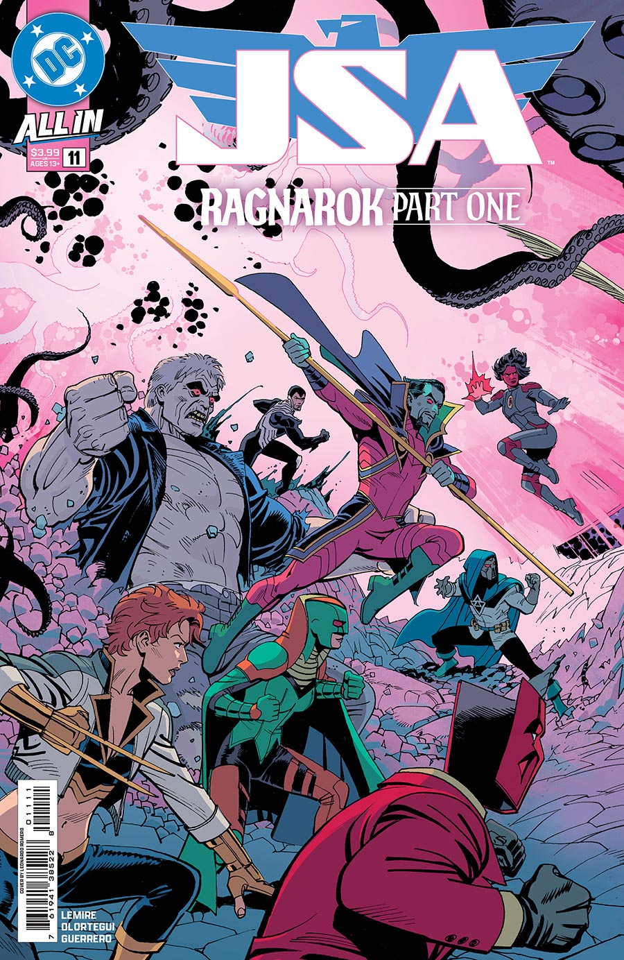 JSA Vol 2 #11 Cover A Regular Leonardo Romero Cover (DC All In)