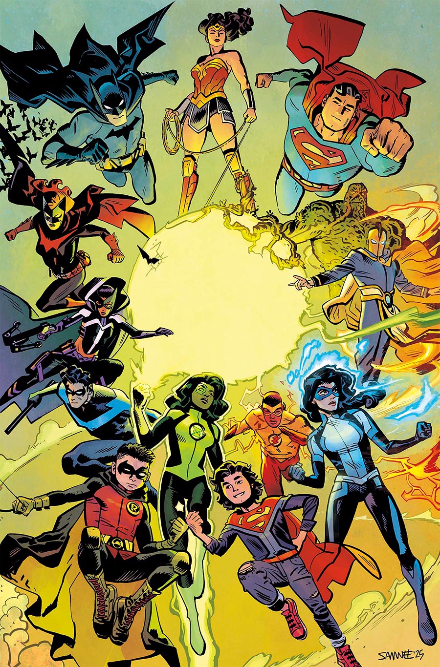 New History Of The DC Universe #4 Cover A Regular Chris Samnee Cover