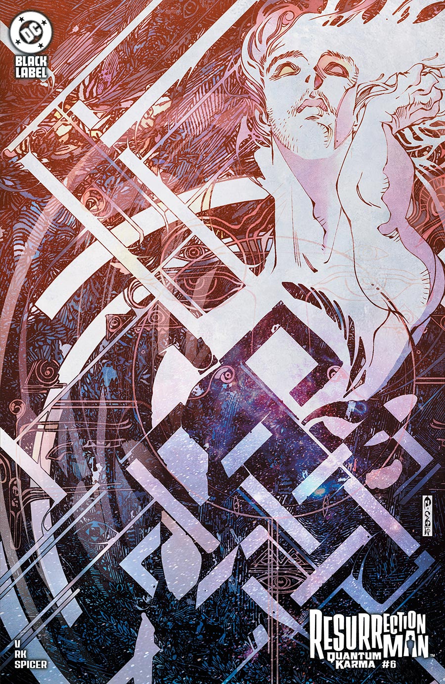 Resurrection Man Quantum Karma #6 Cover B Variant Evan Cagle Card Stock Cover