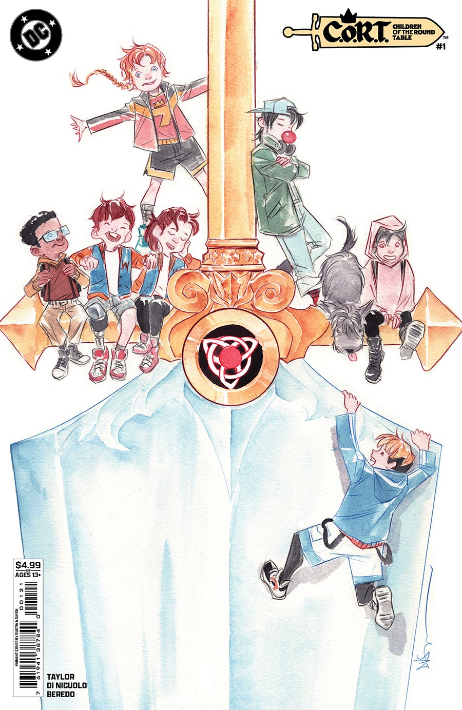 C.O.R.T. Children Of The Round Table #1 Cover B Variant Dustin Nguyen Card Stock Cover