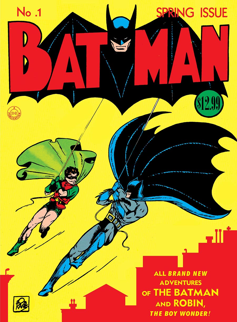 Batman #1 Facsimile Edition (2025 Edition) Cover B Variant Bob Kane Foil Cover