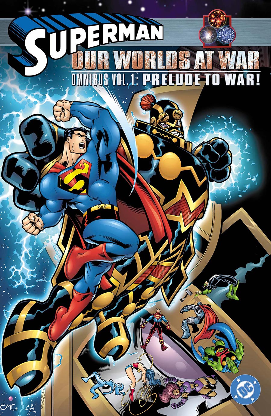 Superman Our Worlds At War Omnibus Vol 1 Prelude To War HC