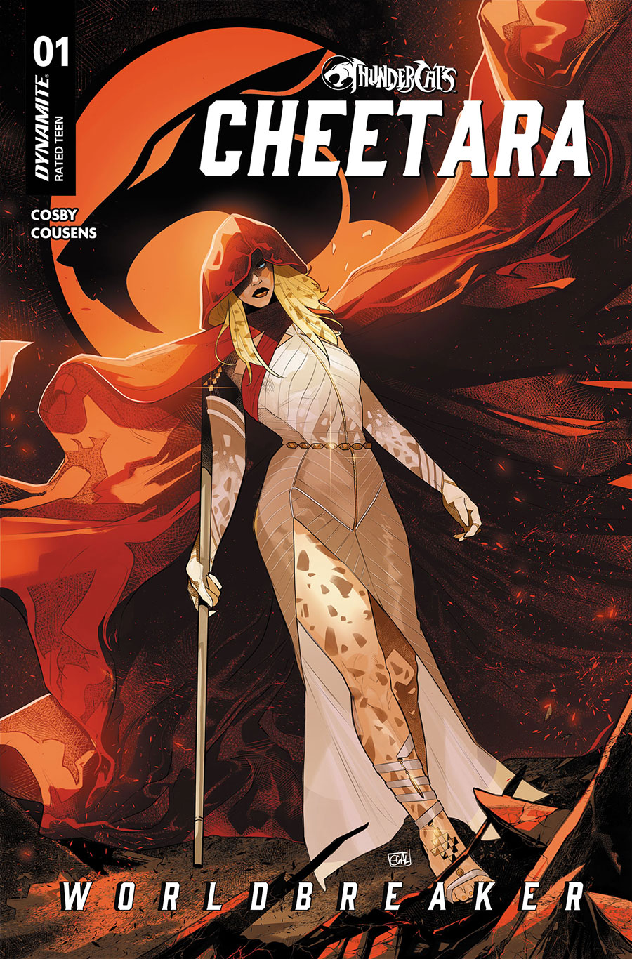 Thundercats Cheetara Worldbreaker #1 Cover D Variant Edwin Galmon Cover