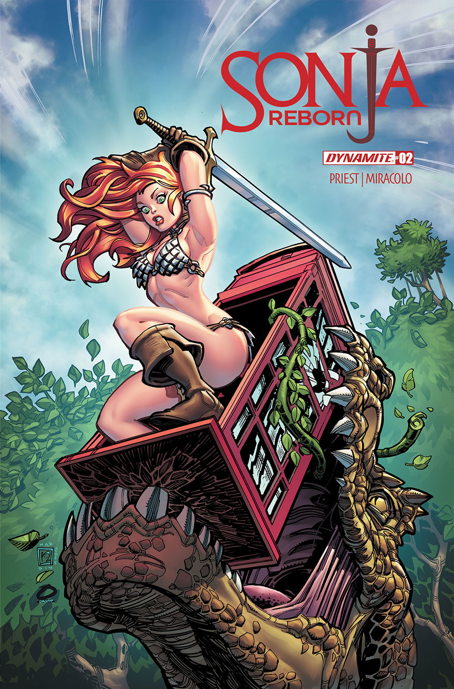 Sonja Reborn #2 Cover C Variant Chad Hardin Cover