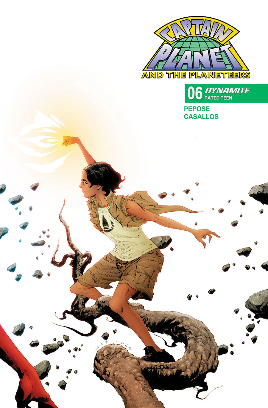 Captain Planet And The Planeteers Vol 2 #6 Cover B Variant Jae Lee & June Chung Connecting Cover