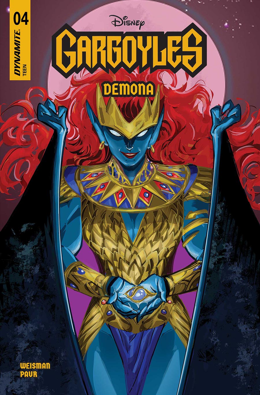Gargoyles Demona #4 Cover C Variant Frank Paur Cover